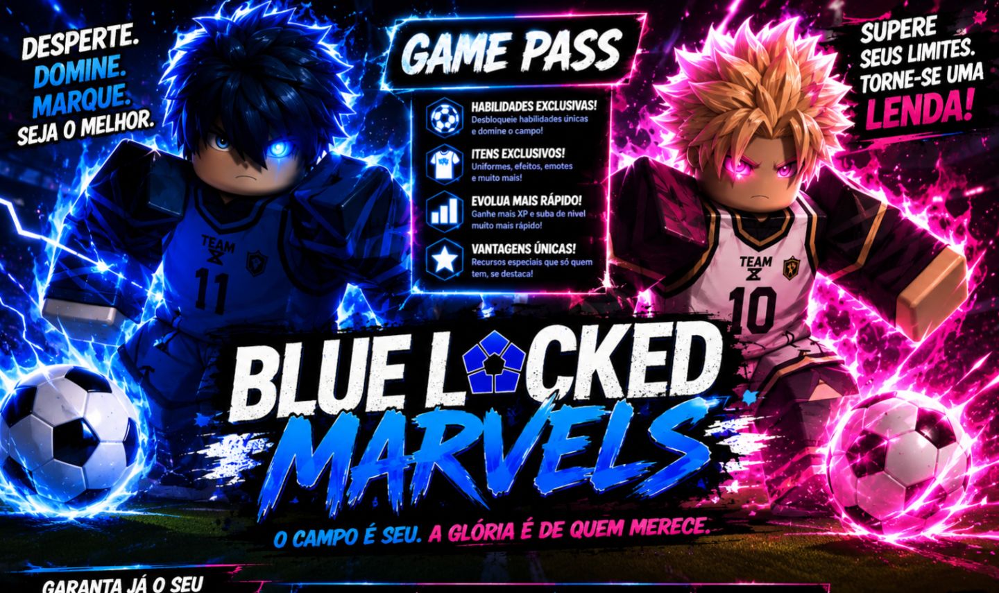 TODOS OS GAMEPASS BLUE LOCK: RIVALS