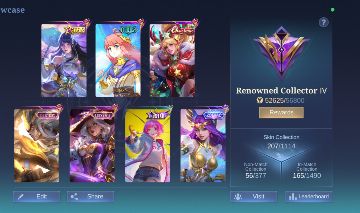 CONTA MOBILE LEGENDS MAIN KAGURA, GUINEVERE E OUTROS DANOS MÁGICO