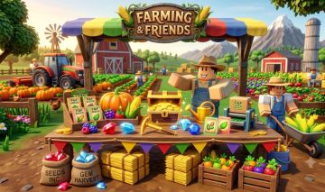 FARMING AND FRIENDS ITENS EXCLUSIVOS E MOEDAS
