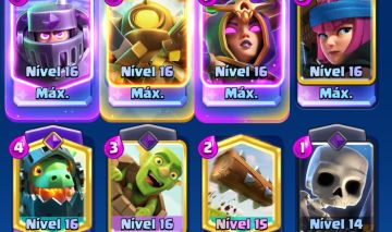 CONTA CLASH ROYALE NÍVEL 16 MÁXIMO