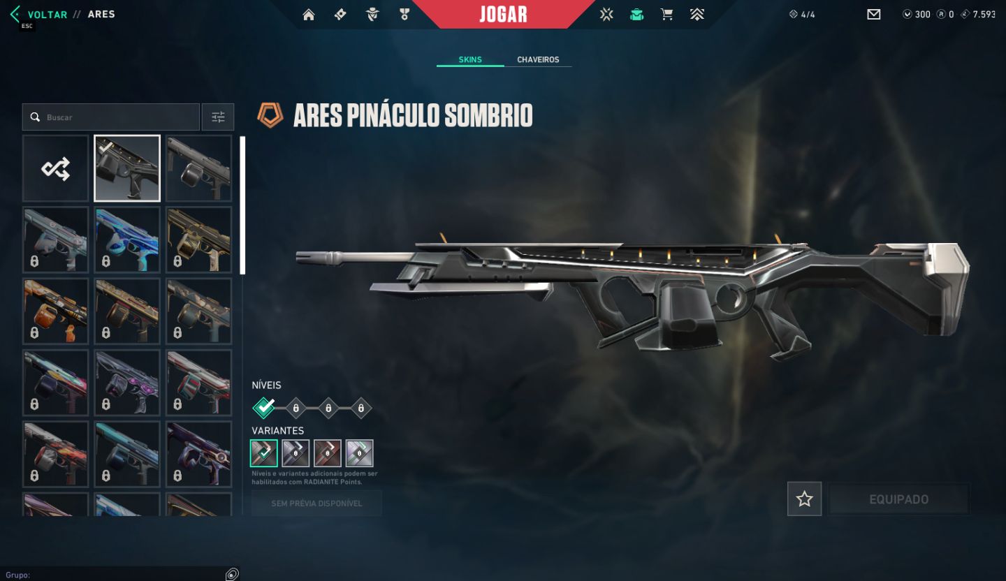 CONTA VALORANT VERIFICADO, NIVEL 21 COM PACOTE PINACULO SOMBRIO