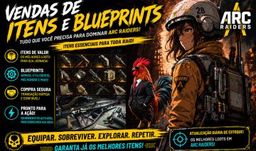 ITENS RAROS ARC RAIDERS | LOOT, BLUEPRINTS E MAIS