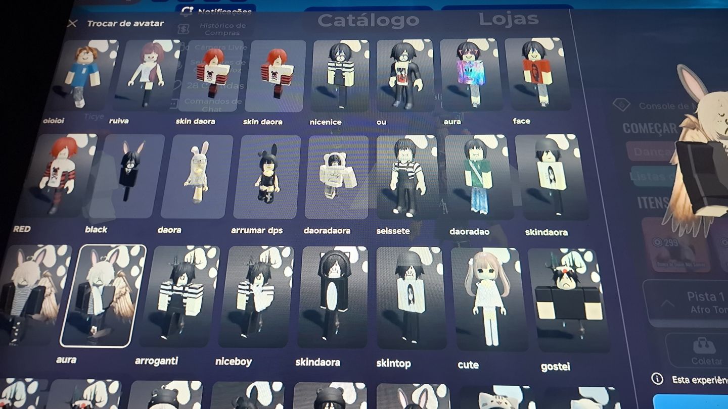 Conta com korblox (mais de 177k gastos)