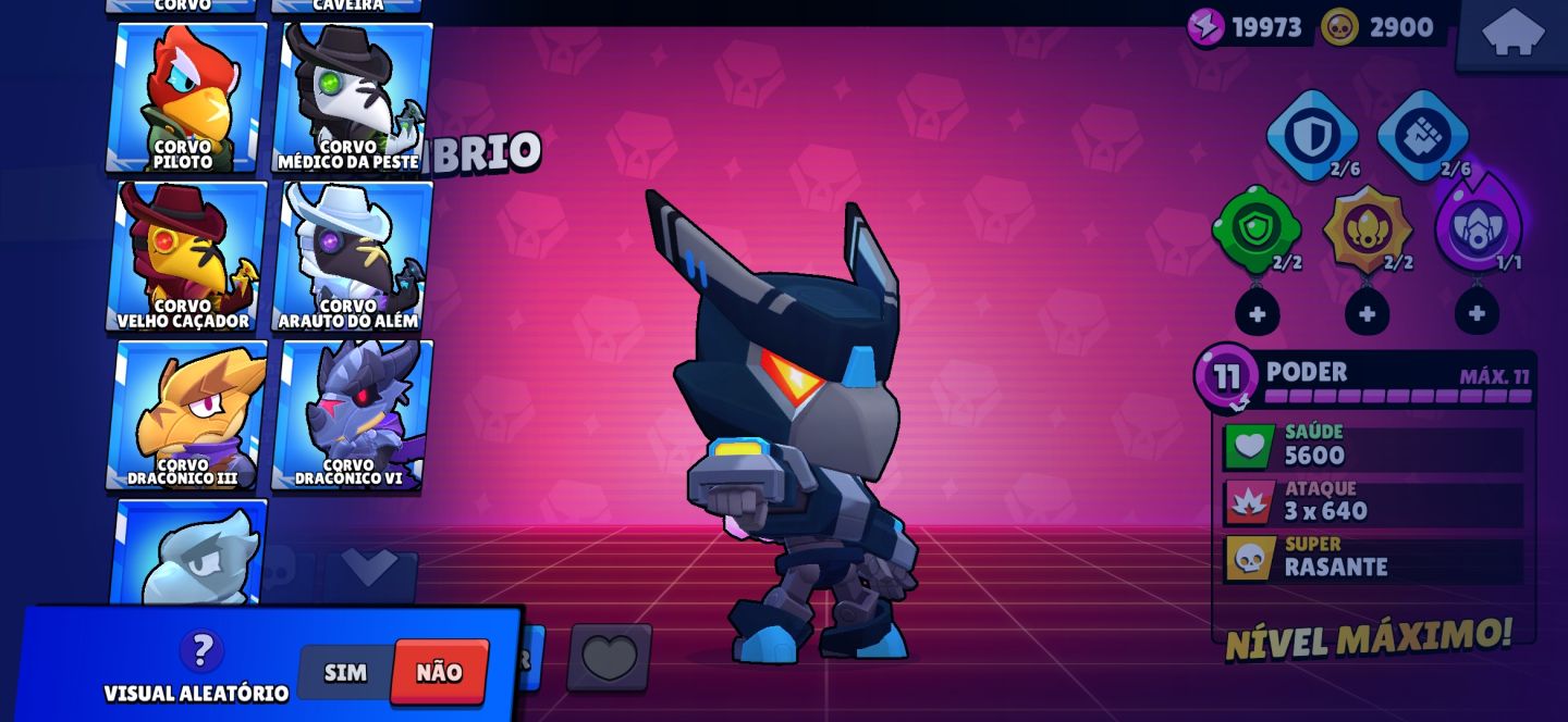 Conta Brawl stars | Contém as skins Skin do Frank rei azul