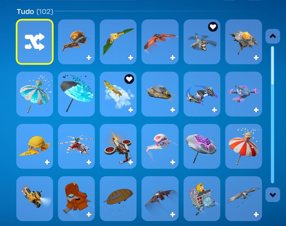 Conta fortnite com 117 skins John Wick, Tyler The creator, Renegade Raider