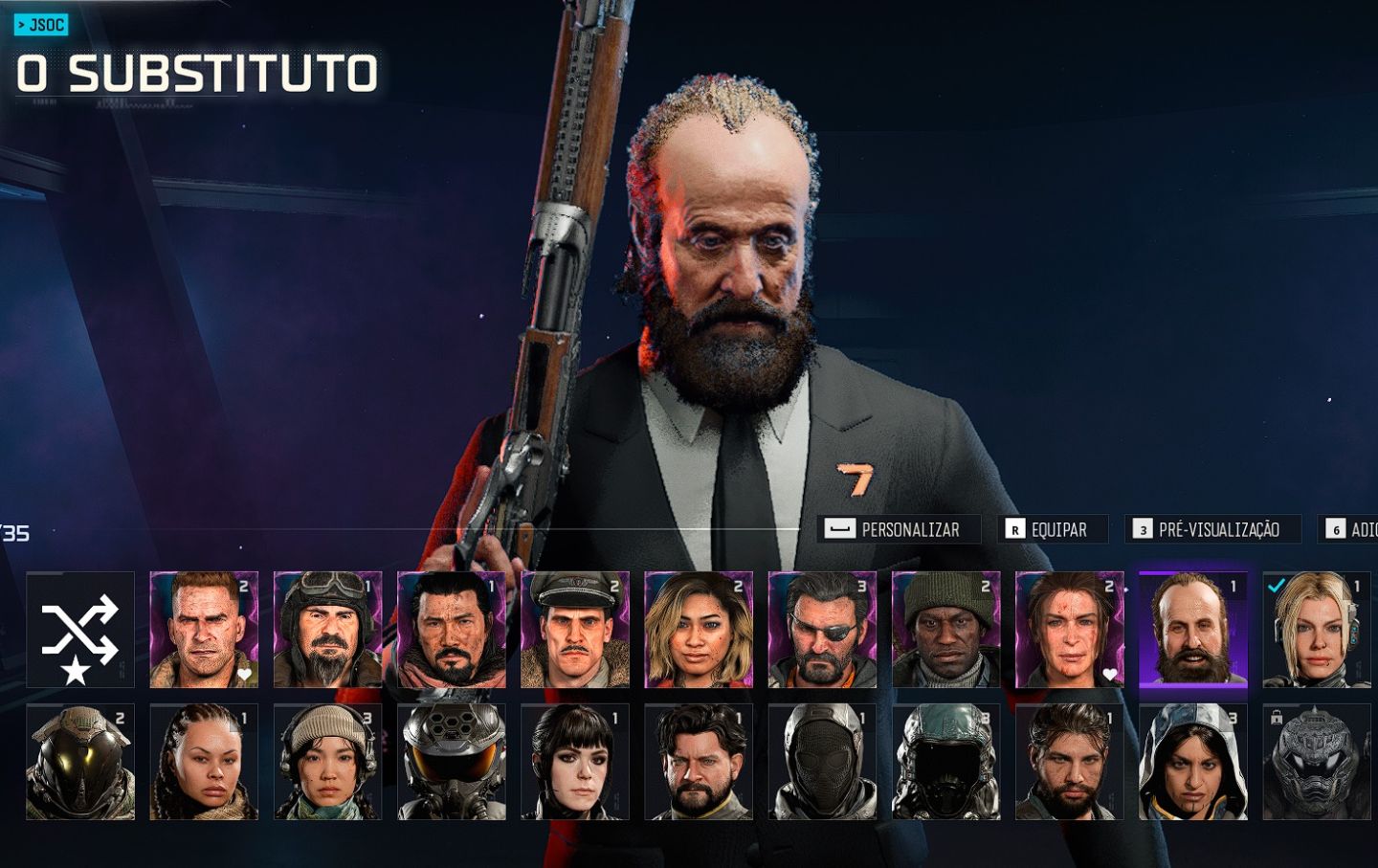 Conta Bo7 + Warzone Prestígio 10 Lvl-60
