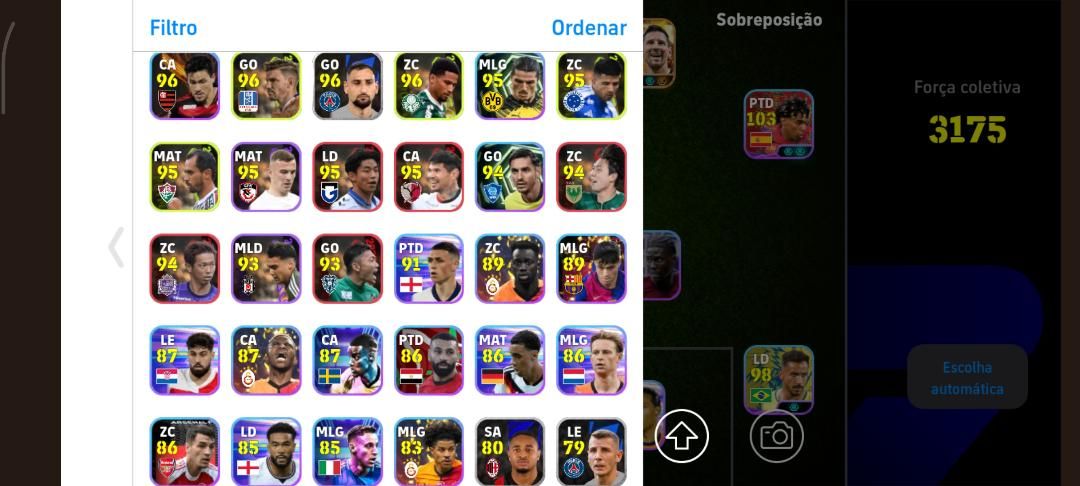 Conta eFootball INSANA | Jogadores fortes | Ótima pra 1 divisão