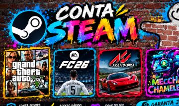 Conta Steam com GTA V + EA FC 26 + ASSETO CORSA e muito mais! [FULL ACESSO]