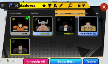 Conta de anime fighters com 2 divinos + 3 gamepass