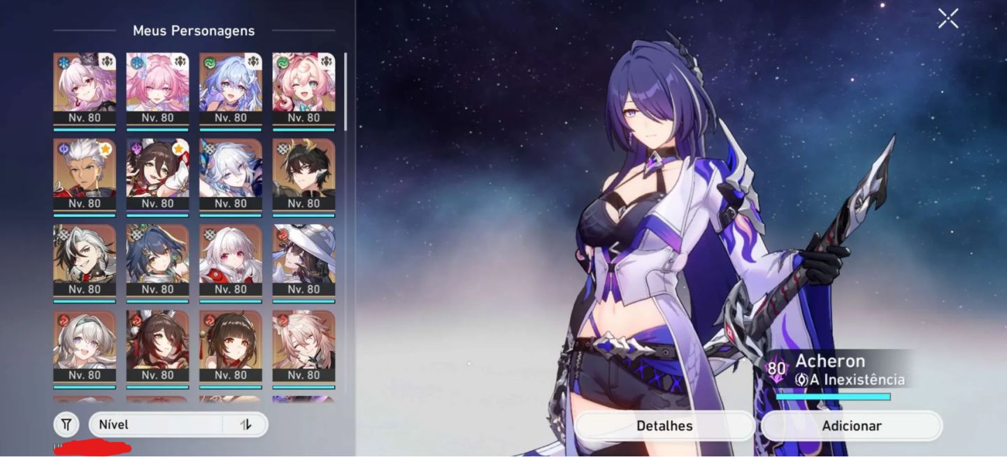 HSR TL LV70 NA - Evernight E2, Firefly E2, Archer E2, Silverwolf LV999 ++