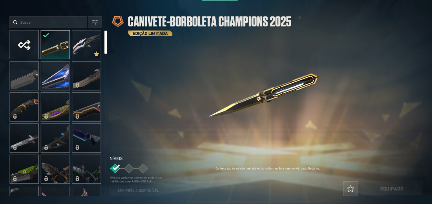 Conta de VALORANT Plat com champions e faca kuronami 2.0 2000+ gastos