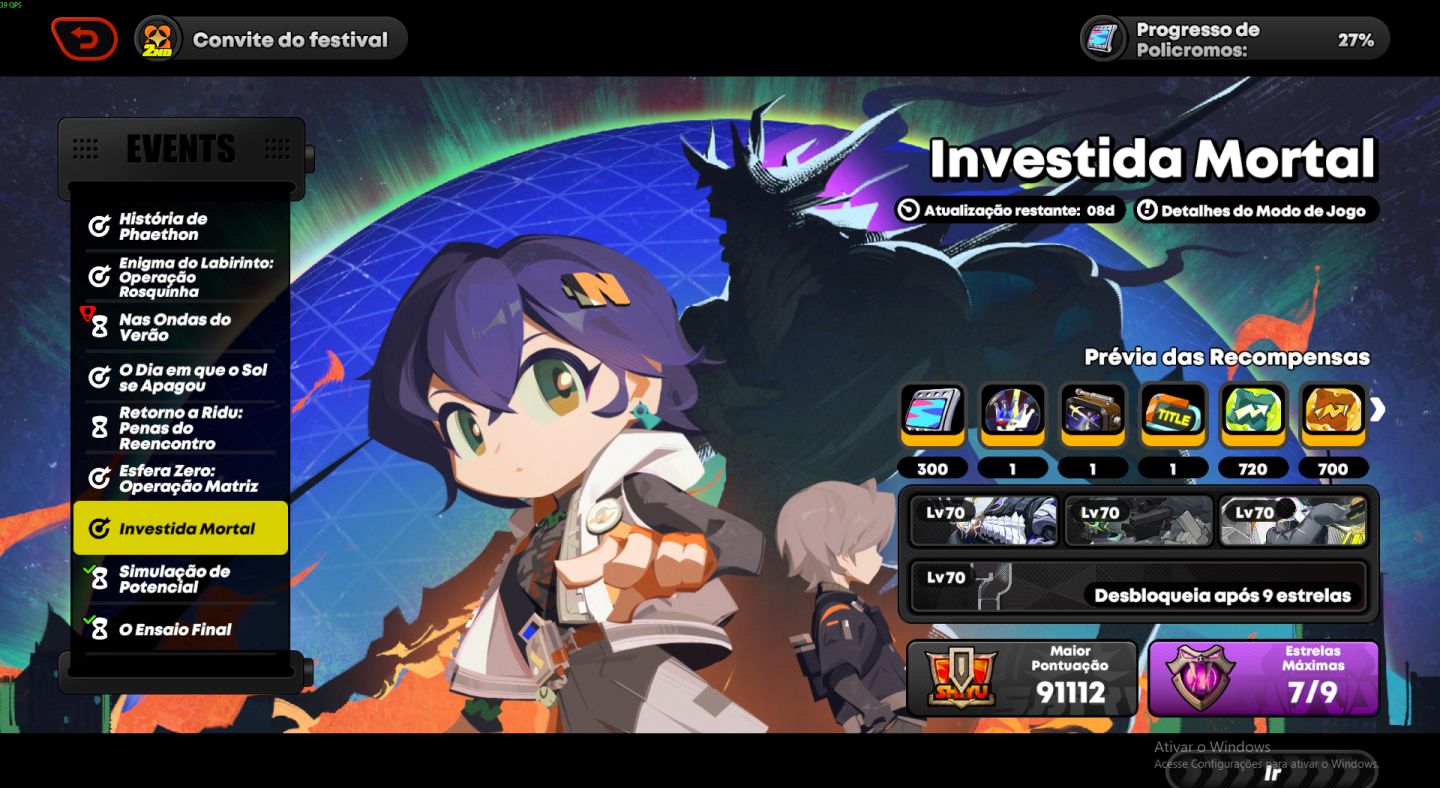 Promo de Conta de genshin impact lvl60, ZZZ lvl 60,honkai star rail lvl 70