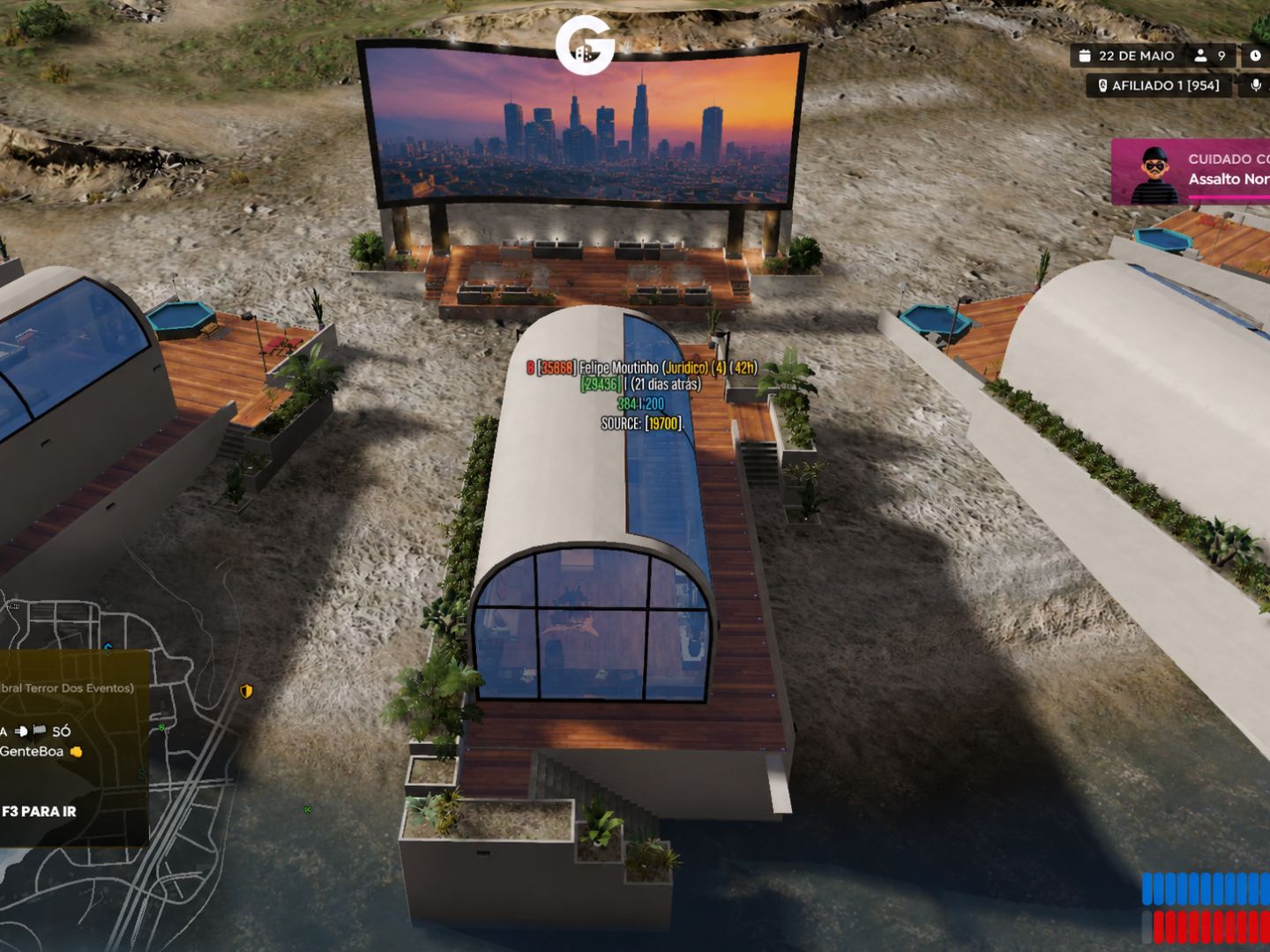 Conta Gta Rp fivem com full blindados e muito mais!