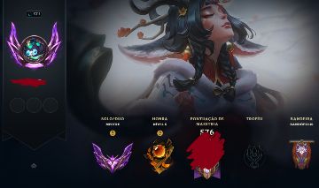 Conta League of Legends e Valorant com skin exaltada, cromas raros de temporada.