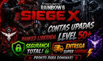 [MENOR PREÇO!] RAINBOW SIX SIEGE FULL ACESSO [LVL 50+] ELITE EDITION !!!