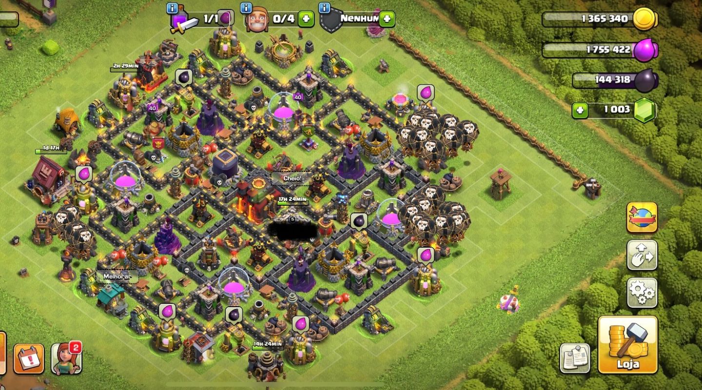 COMBO 3 CONTAS: BRAWL STARS + COC + CLASH ROYALE