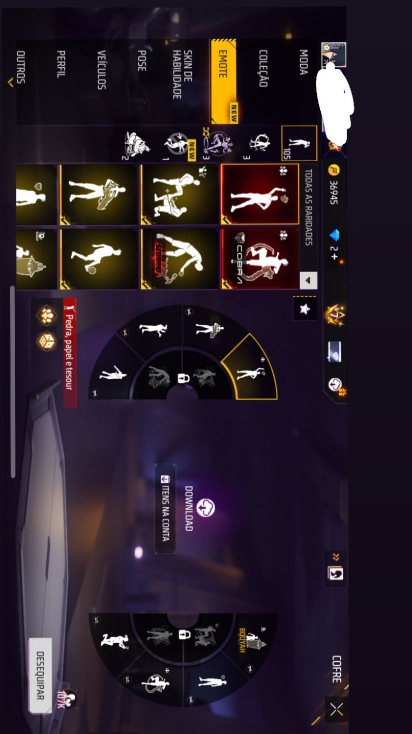 Conta de Free fire antiga nível 79