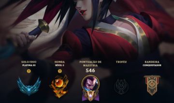 CONTA LOL PLAT 3 COM 108 SKINS (ACOMPANHA CONTA VALORANT COM SKIN)