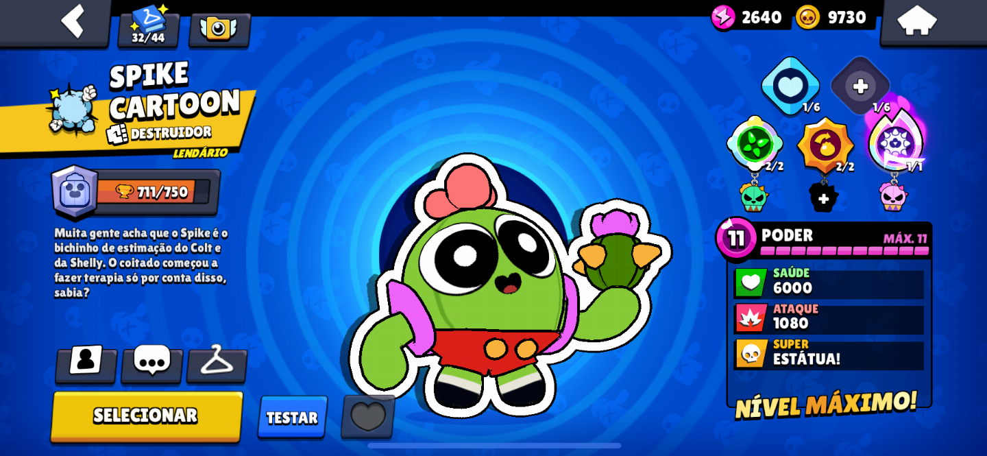 Conta de Brawl Stars muito rara com 92 Brawlers, 16 Hipers e 21 leves max