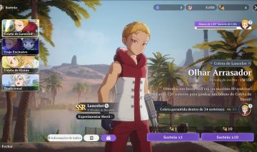 CONTA 7DS ORIGIN - MELIODAS P10 ELIZABETH P9 + 20 TIROS - END GAME