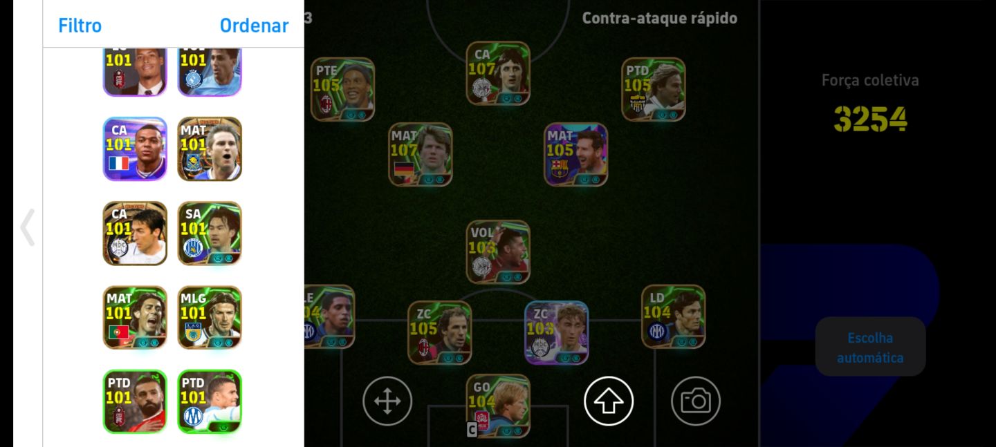 MT BARATA! CONTA DE EFOOTBALL 3254 BRAVÍSSIMA