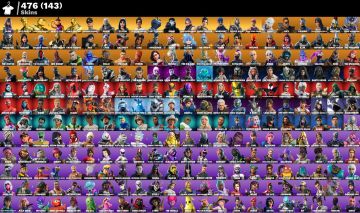 476 skins | OG STW | Glow | Gold Midas | Gold Meowscles | WORLD CUP | Gold Brutu