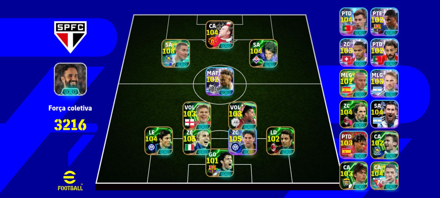 Conta EFOOTBALL Hazard 108