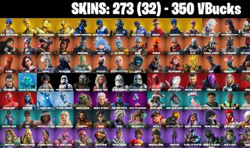 273 skins | OG STW | Blue Team Leader | Gold Midas MUITAS DANÇAS