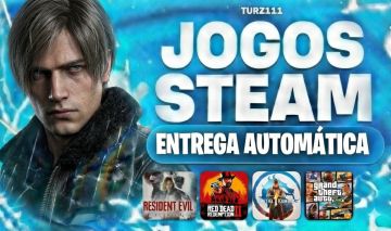 CONTA STEAM OFFLINE COM JOGOS ATUAIS + BRINDE | CONTA COMPARTILHADA