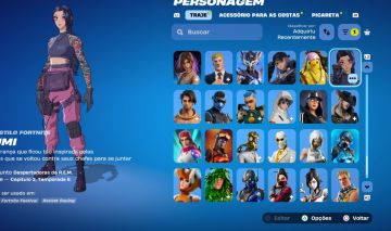Conta Fortnite e Rocket league com diversos itens e skins raras