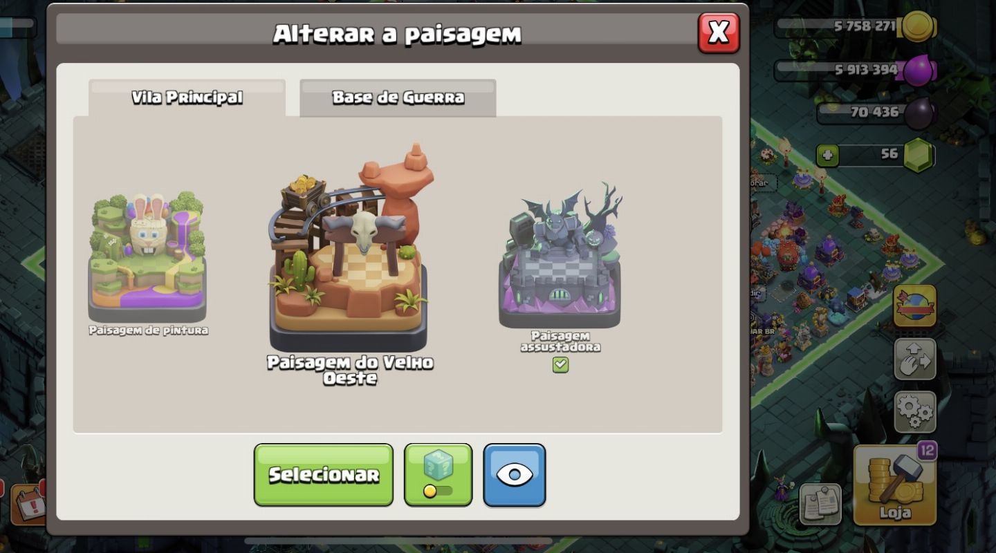 Conta clash of clans parei de jogar conta top