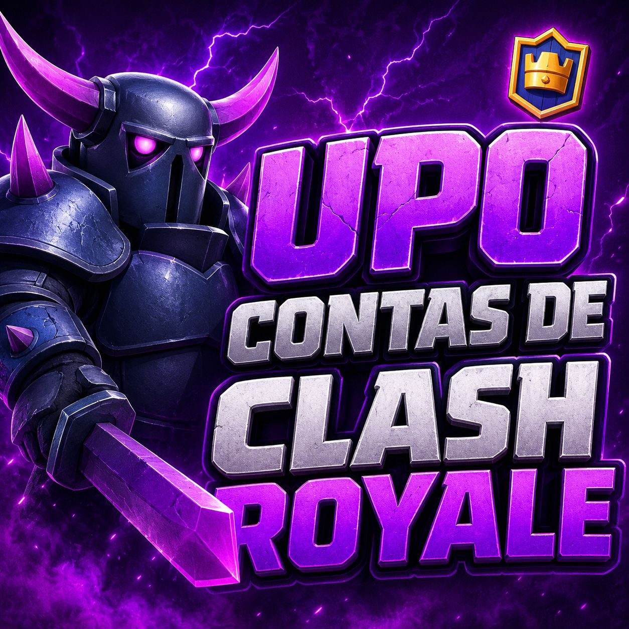 UPO CONTAS DE CLASH ROYALE