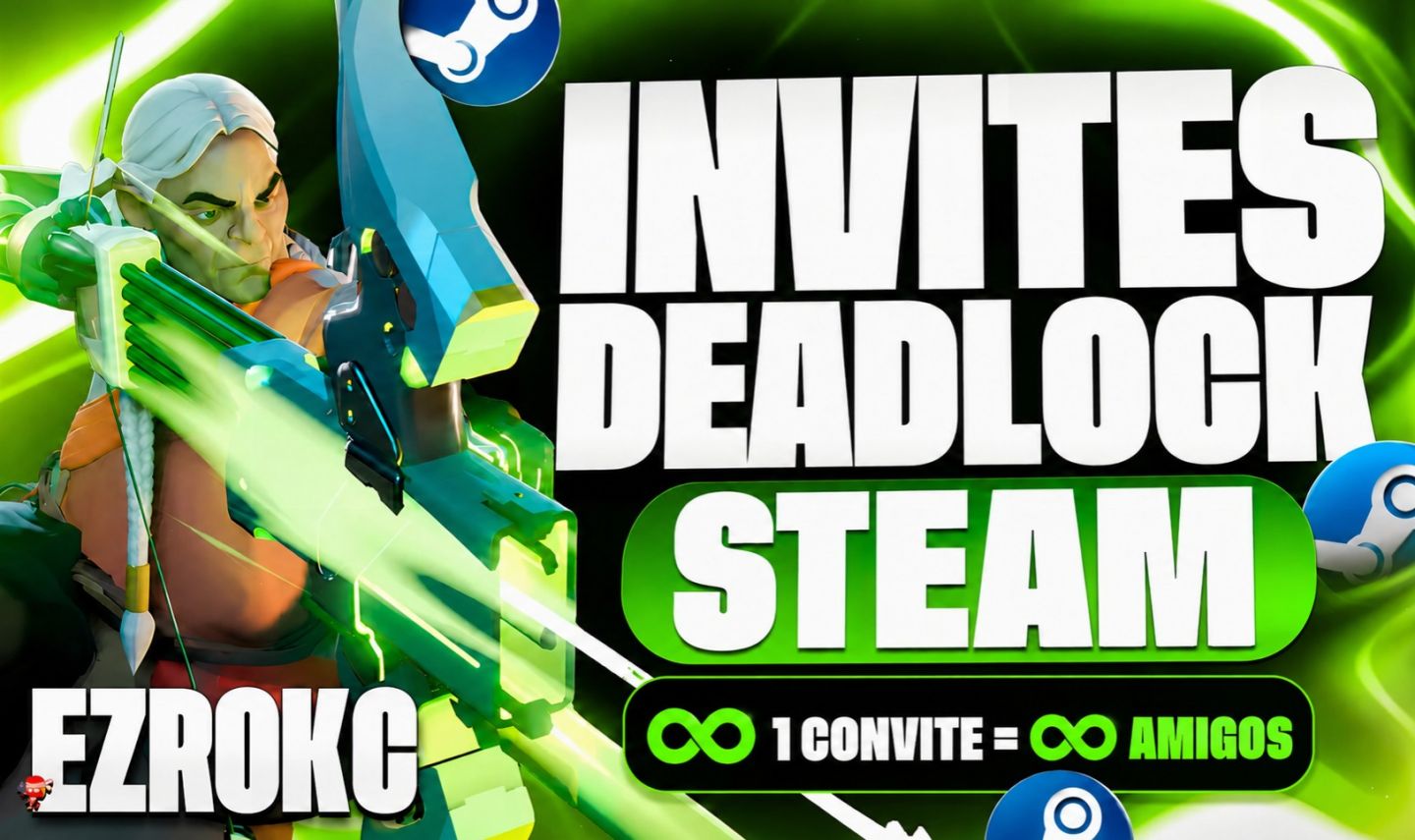 1 COMPRA VARIOS INVITES - CONVITE PARA DEADLOCK - STEAM