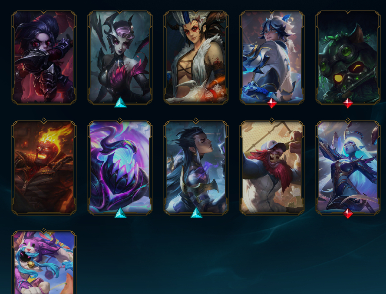 Conta Full Acess (Main Kassa): 174 skins + Todos os campeões