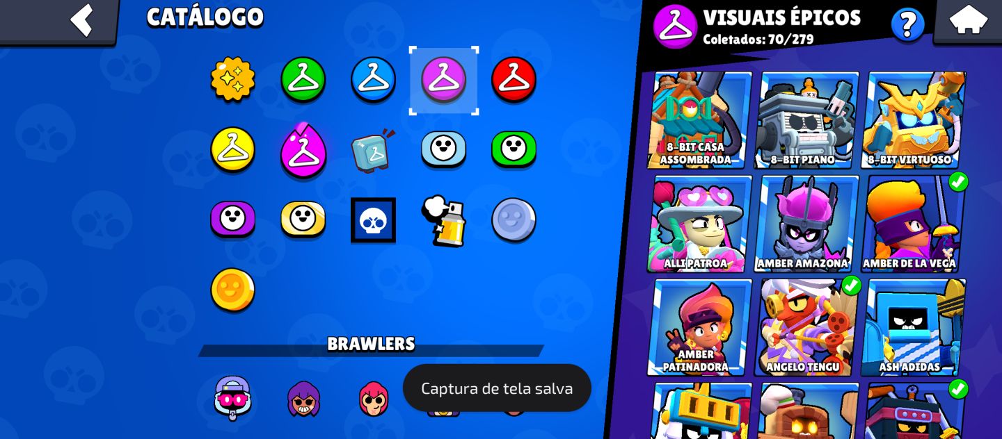 CONTA BRAWL STARS COM 40K DE TROFEÚS