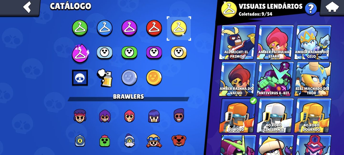 Conta de Brawl Stars Rara