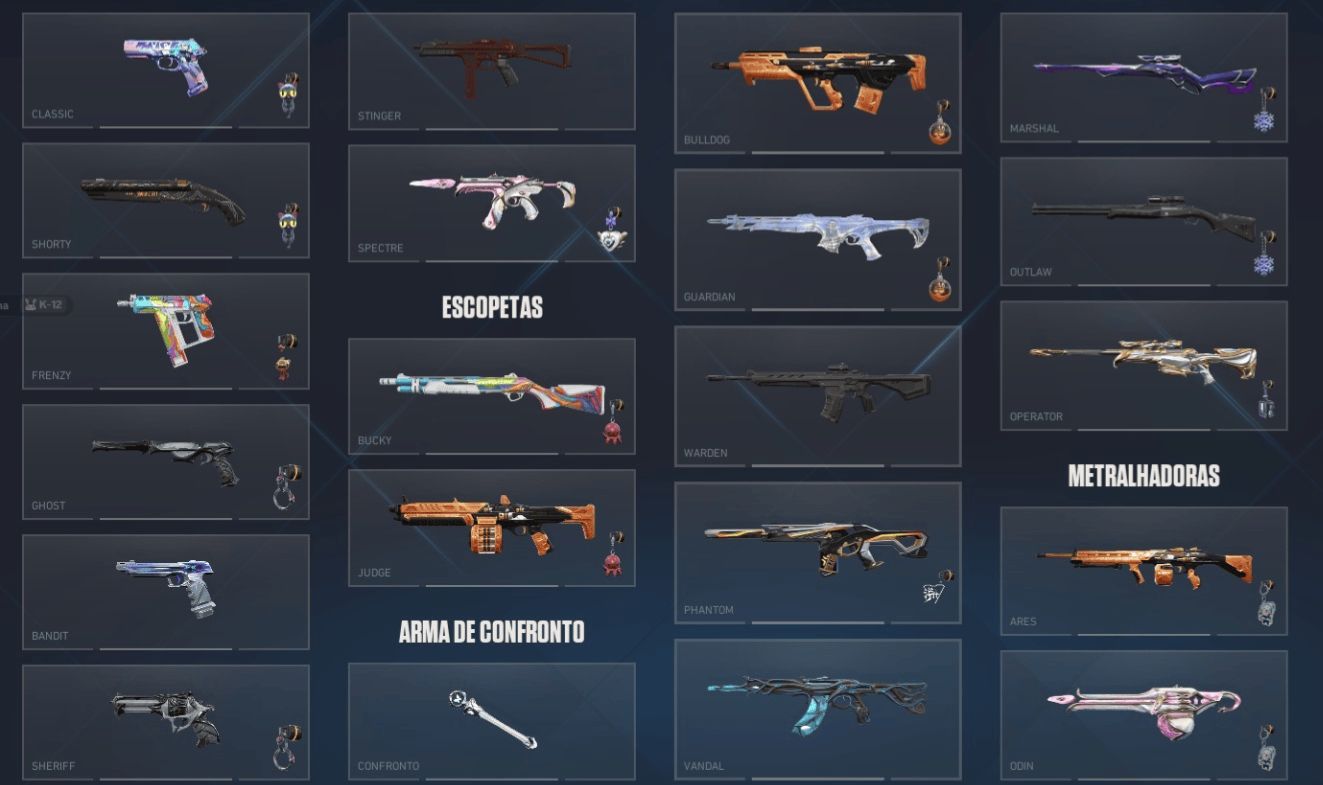 CONTA FULL ACESSO VALORANT CHAMPIONS 2024/2025, PACOTE EVORI, PACOTE ARCANE ETC