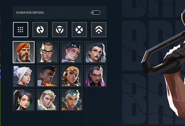 Conta diamante/ascendente sem skins