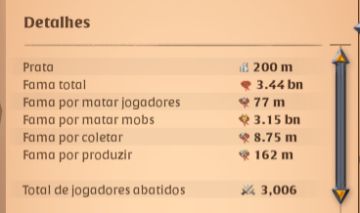 CONTA END-GAME 3.44 BN, 200M PRATA LIQUIDA , C/ SKINS