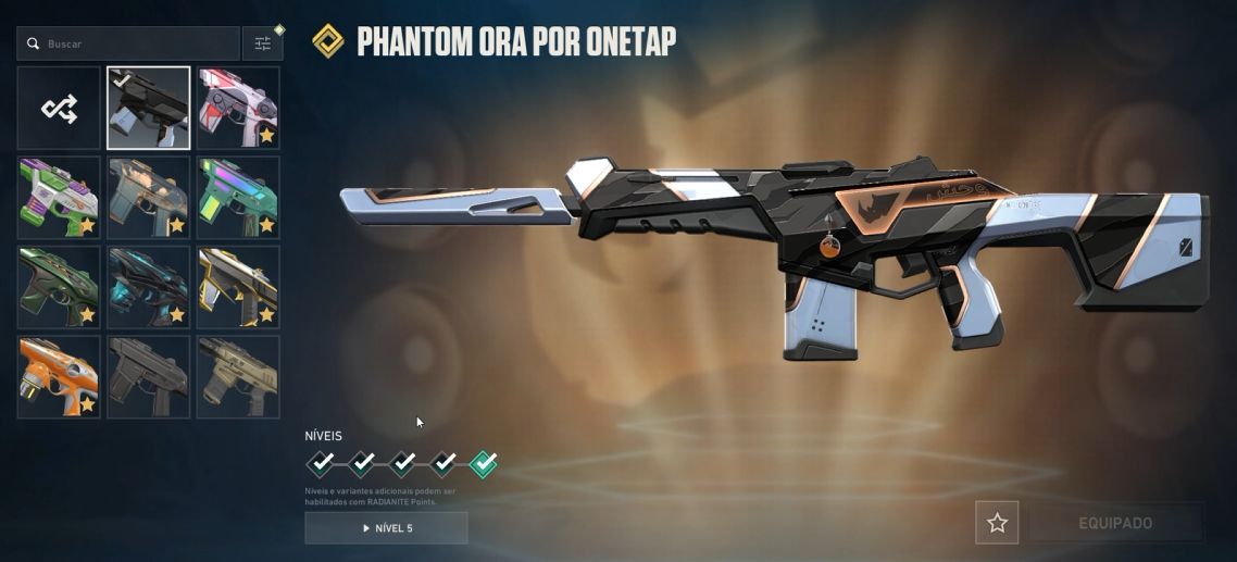 Conta Valorant com skins RARAS - SEM RANK