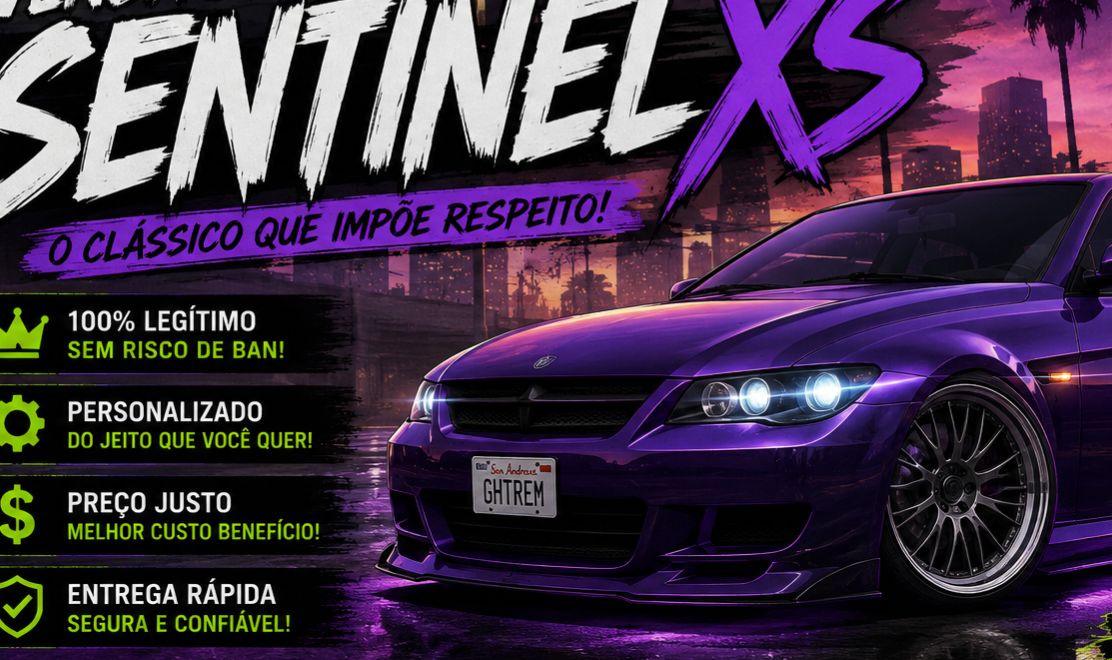 DINHEIRO GTA V ( spawnar sentinel)