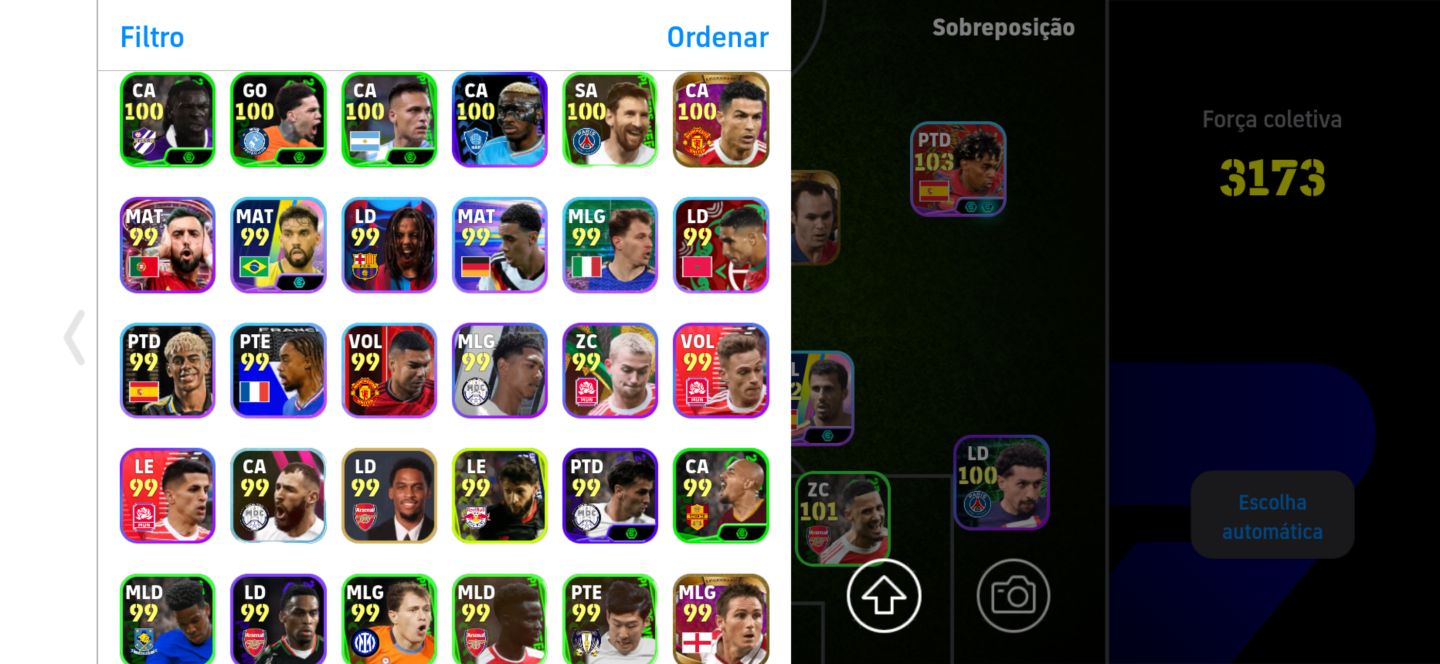 EFootball [PROMOÇÃO RELÂMPAGO!] CONTAS EFOOTBALL MOBILE (ENTREGA AUTOMÁTICA