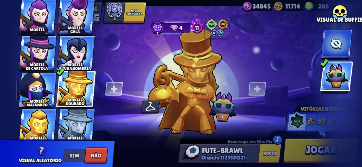 Conta braw stars Main mortis