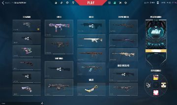 Conta de valorant com MUITA SKIN e mais de 10K gastos