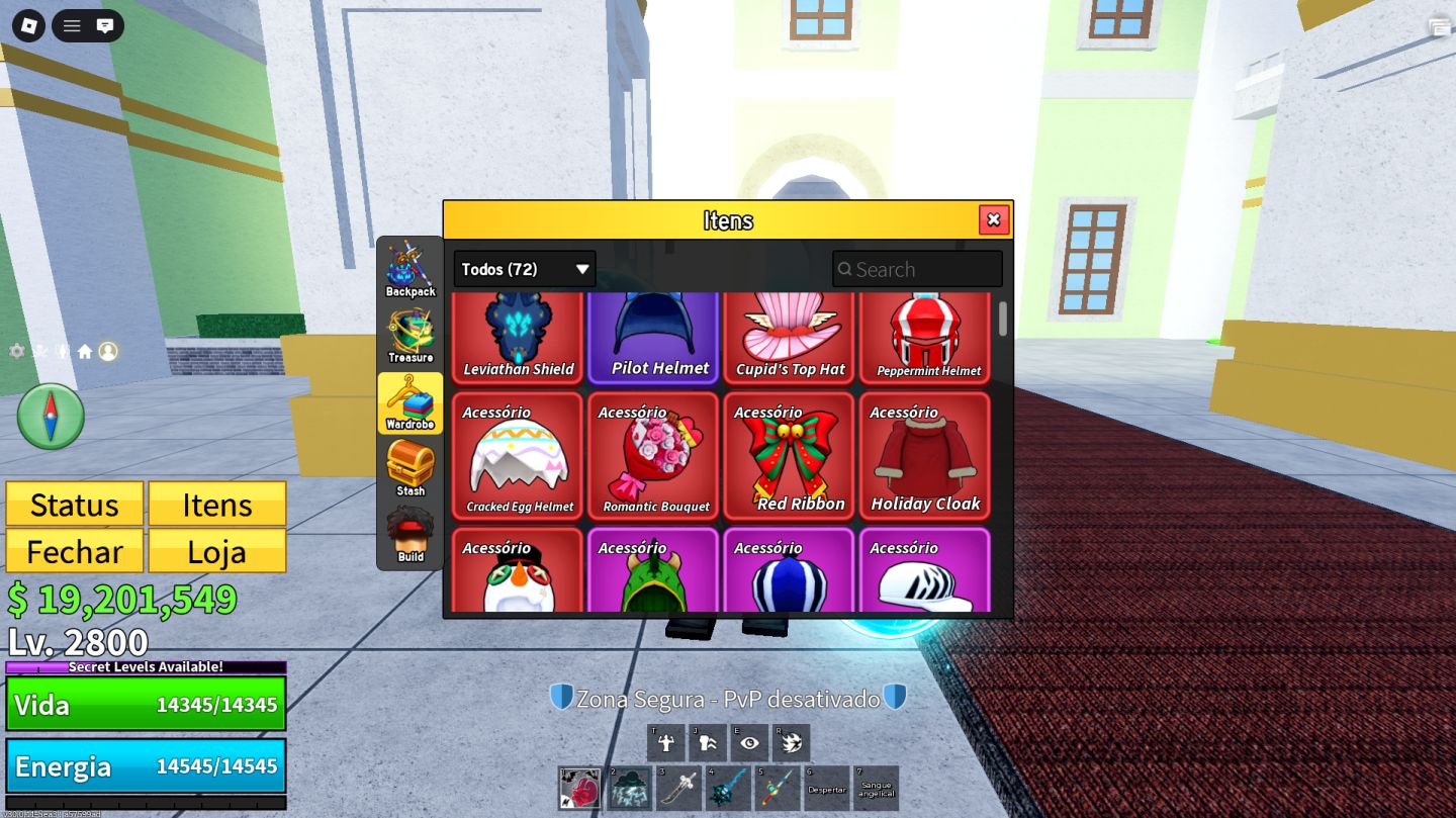 [CONTA PREMIUM] Blox Fruits + King Legacy | PROFISSIONAL | Dark Blade V3 | +++