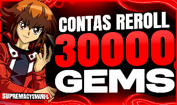 COMPRO CHEGO Yu-Gi-Oh! Duel Links 30000 GEMAS