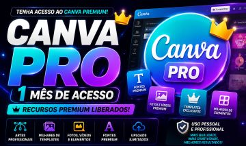 Canva Pro+ Acesso Premium 1 Mês