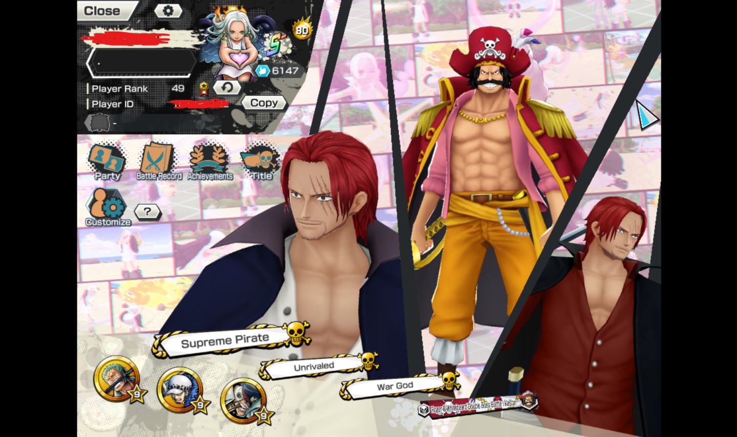 11 Ex / Level 149 / 80 HB / One Piece Bounty Rush