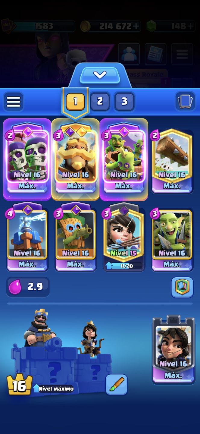 CONTA CLASH ROYALE À VENDA 12K+ TROFÉUS | 20 EVOLUÇÕES | CARTAS MÁXIMAS | C