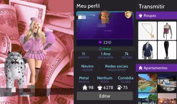 Conta Avakin Life, LVL 45